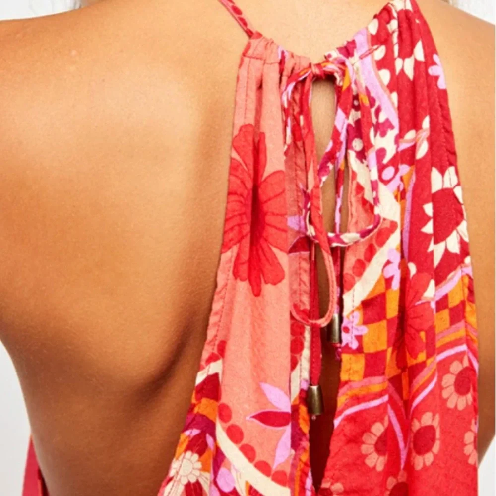 Free People NWT Bandana I Dare You Tank Wild Combo XS - Picture 4 of 10